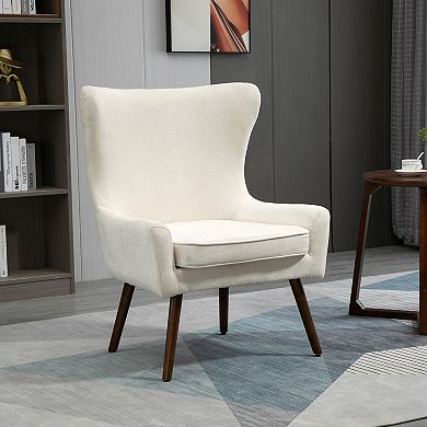 Carolina Chair & Table Claudie Wing-Back Accent Chair