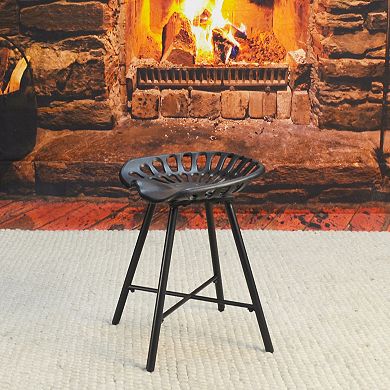 Carolina Living Jace Tractor-Seat Fireside Bench