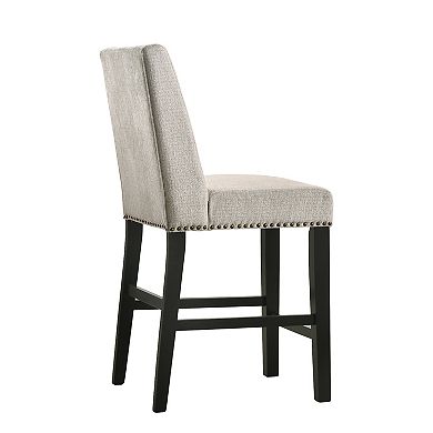 Carolina Chair & Table Laurant 2-Piece Upholstered 24" Stools