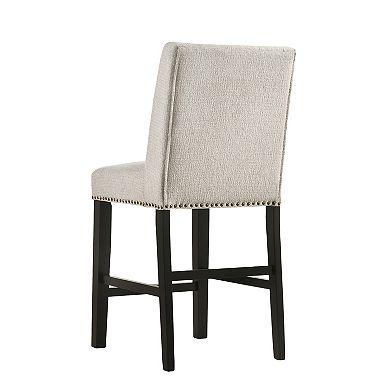 Carolina Chair & Table Laurant 2-Piece Upholstered 24" Stools