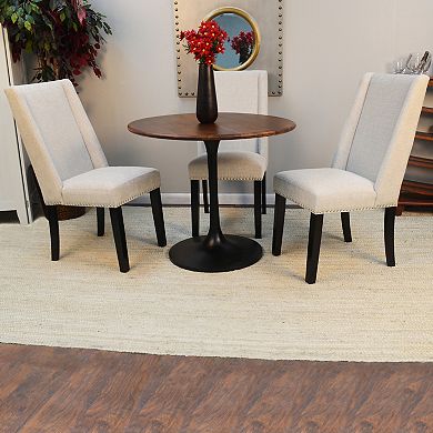 Carolina Chair & Table Laurant 2-Piece Upholstered Dining Chairs