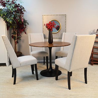 Carolina Chair & Table Laurant 2-Piece Upholstered Dining Chairs
