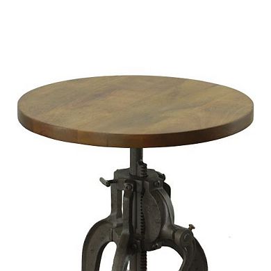 Carolina Chair & Table Regan Adjustable Crank Accent Table
