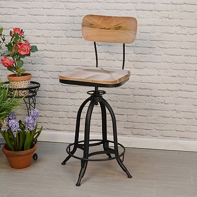 Carolina Living Mason Adjustable Stool