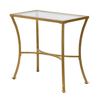 Carolina Chair & Table Palin Glass Top Accent Table