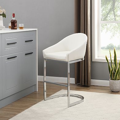 Carolina Chair & Table Torano 26" Upholstered Counter Stool