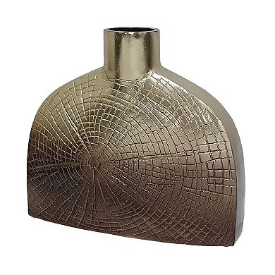 Percy Aluminum Flat-Bottom Vase