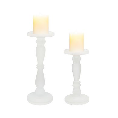 Pastel Pedestals 2-Piece Set Candle Holders Table Décor