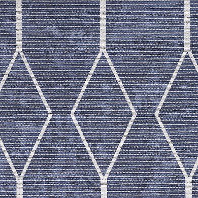 Nourison Series 1 Modern Geometric Washable Indoor Area Rug