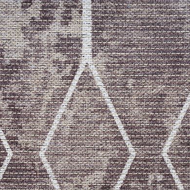 Nourison Series 1 Modern Geometric Washable Indoor Area Rug