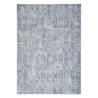 Nourison New Concept Modern Geometric Washable Indoor Area Area Rug
