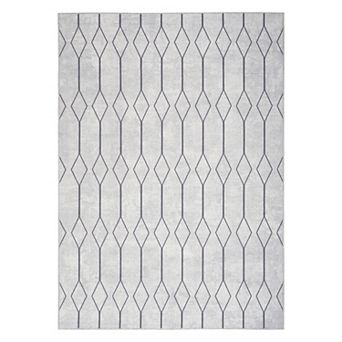 Nourison New Concept Modern Geometric Washable Indoor Area Area Rug