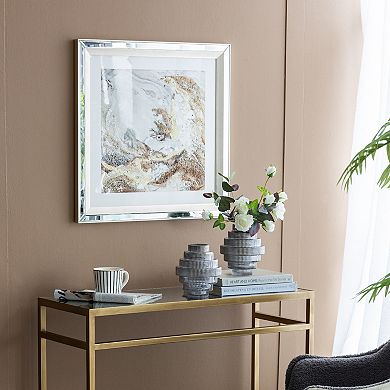 Geometric Glass Vase 2-Piece Set Table Décor