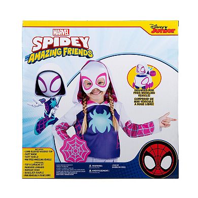 Marvel Spidey & His Amazing Friends Toddler Ghost Dress Up Costume