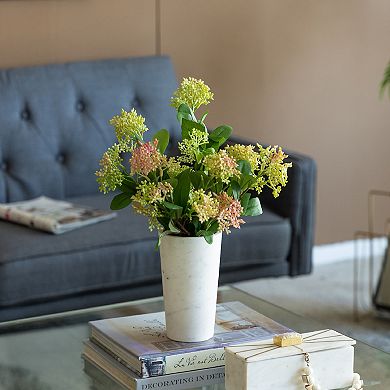 Marble Candle Holder & Flower Vase Set Table Décor
