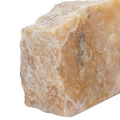 Lucent Quartz Bookends 2-Piece Set