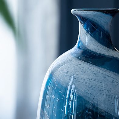 Mayron Swirl Glass Vase