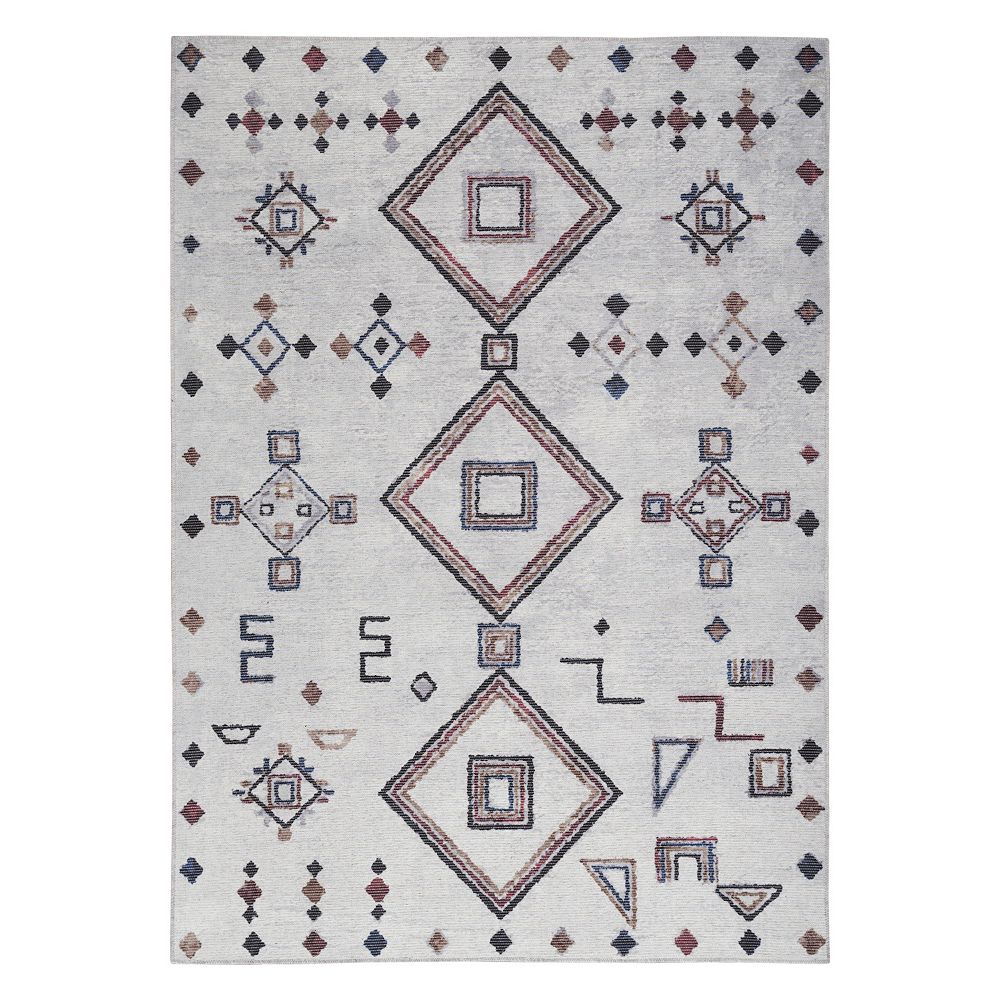 Nourison New Concept Bohemian Diamond Washable Indoor Area Area Rug