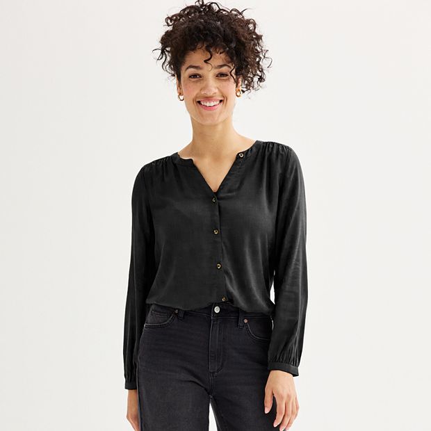 Women's Sonoma Goods For Life® Button-Front Shirt