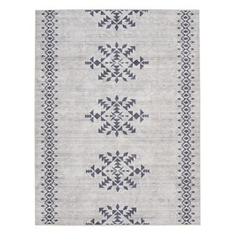 Nourison New Concept Scandinavian Geometric Washable Indoor Area Area Rug