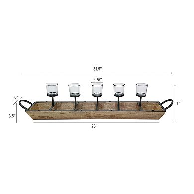 A&B Home 5 Tea Light Candle Holder