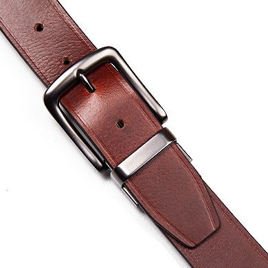 Men's Eddie Bauer 1.45-in. Smooth Reversible Leather Belt