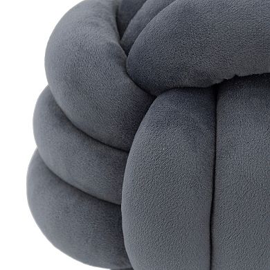 Channing 3-Piece Small Velvet Knots Table Decor