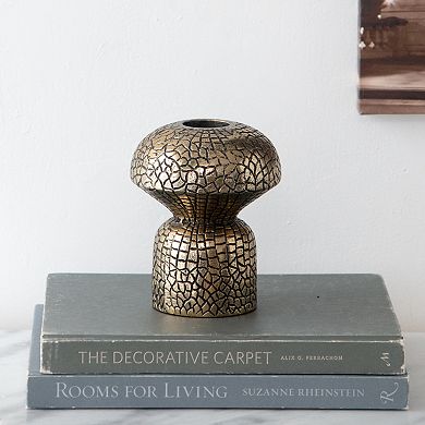 Crocodile Textured Flower Vase