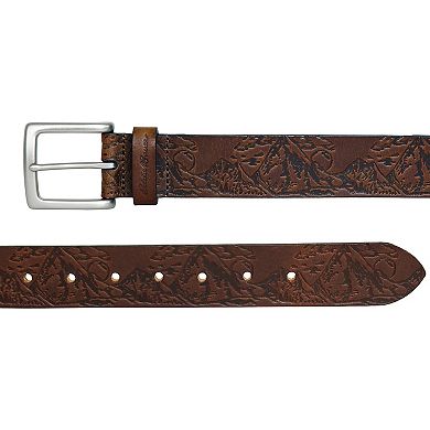 Men's Eddie Bauer 1.45-in. Debossed Live Your Adventure Belt