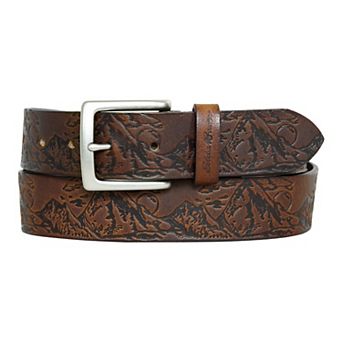 Men's Eddie Bauer 1.45 in Debossed Live Your Adventure Belt