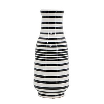 Striped Painted Vase
