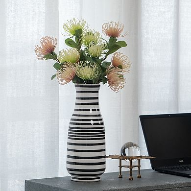 Striped Painted Vase