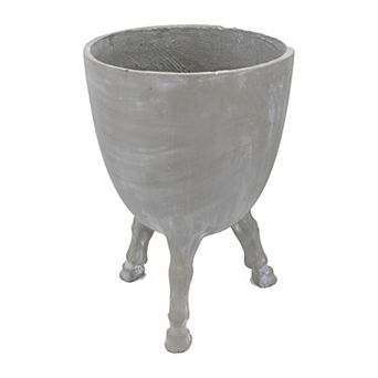 Cement Tripod Planter