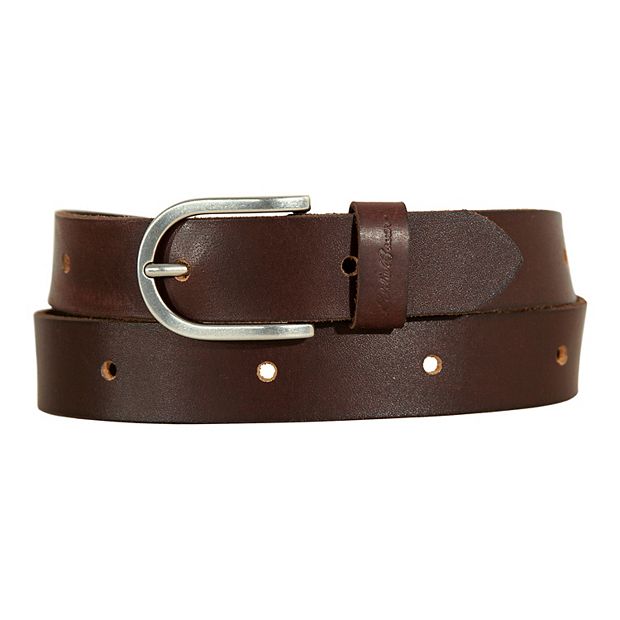 Eddie Bauer BROWN GENUINE LEATHER 1 5/8\