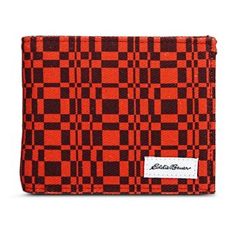 Men's Eddie Bauer Pioneer Printed Canvas Bifold Wallet