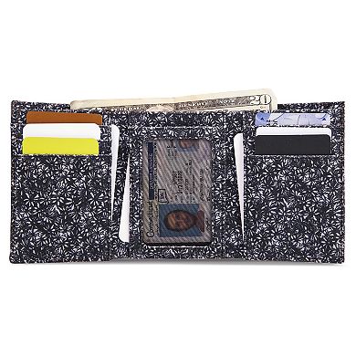 Men's Eddie Bauer Pioneer Printed Canvas Trifold Wallet
