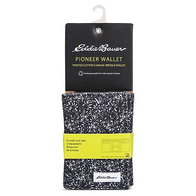 Men's Eddie Bauer Pioneer Printed Canvas Trifold Wallet
