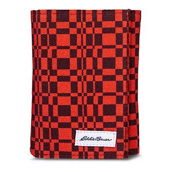 Men's Eddie Bauer Pioneer Printed Canvas Trifold Wallet