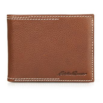 Men's Eddie Bauer Top Stitch Leather Wallet