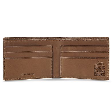 Men's Eddie Bauer Outdoor Leather Bifold Wallet