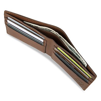 Men's Eddie Bauer Outdoor Leather Bifold Wallet
