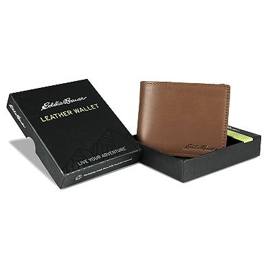 Men's Eddie Bauer Outdoor Leather Bifold Wallet