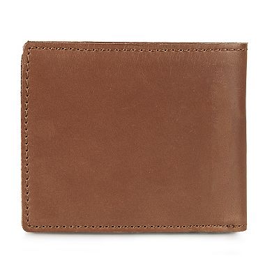 Men's Eddie Bauer Outdoor Leather Bifold Wallet