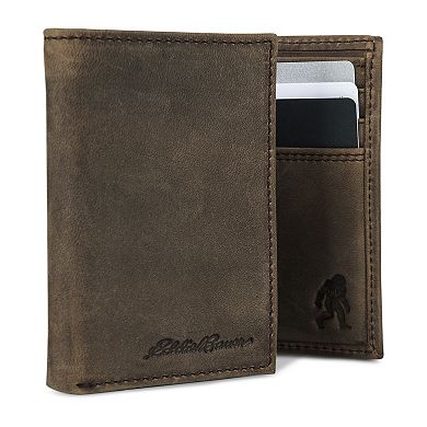 Men's Eddie Bauer Leather Embossed Trifold Wallet