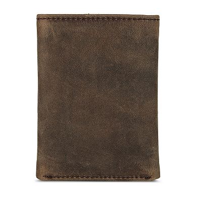 Men's Eddie Bauer Leather Embossed Trifold Wallet