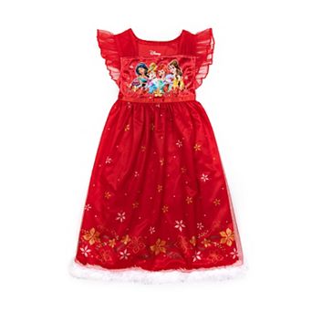 Disney Princess Toddler Girl Holiday Fantasy Nightgown
