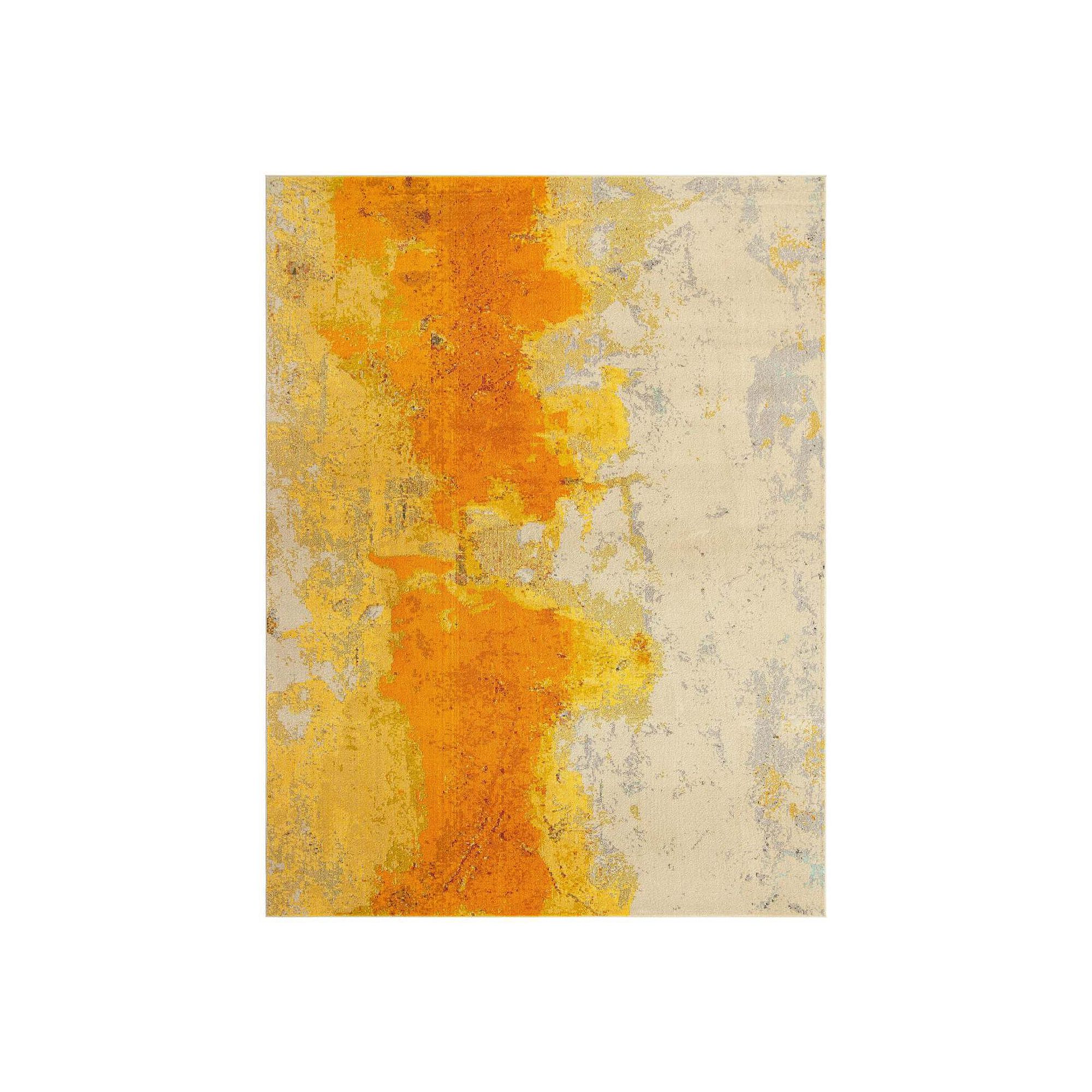 Unique Loom Rustic Estrella Rug, Yellow