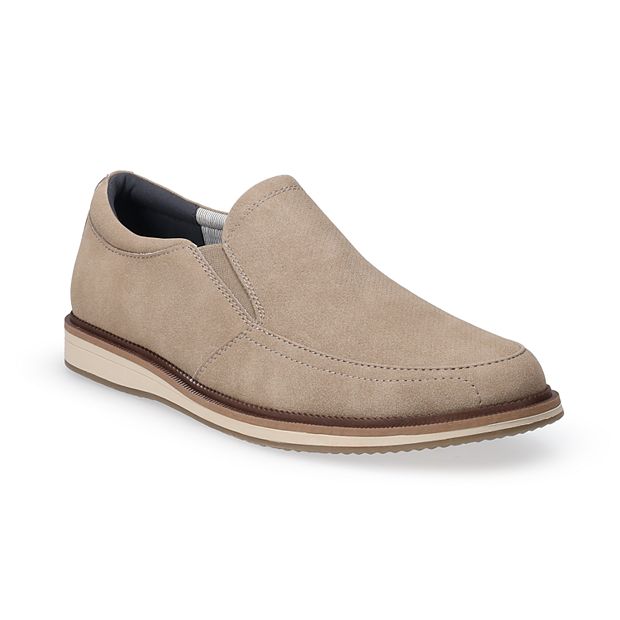 Men\'s Slip-On Leather Casual Shoes - Taupe Dockers Mens Domie Casual Slip On Loafer Shoe, Taupe, Size  main image 4