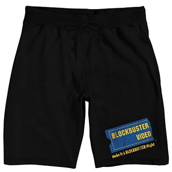 Men's Blockbuster Logo Pajama Shorts