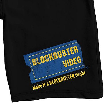 Men's Blockbuster Logo Pajama Shorts